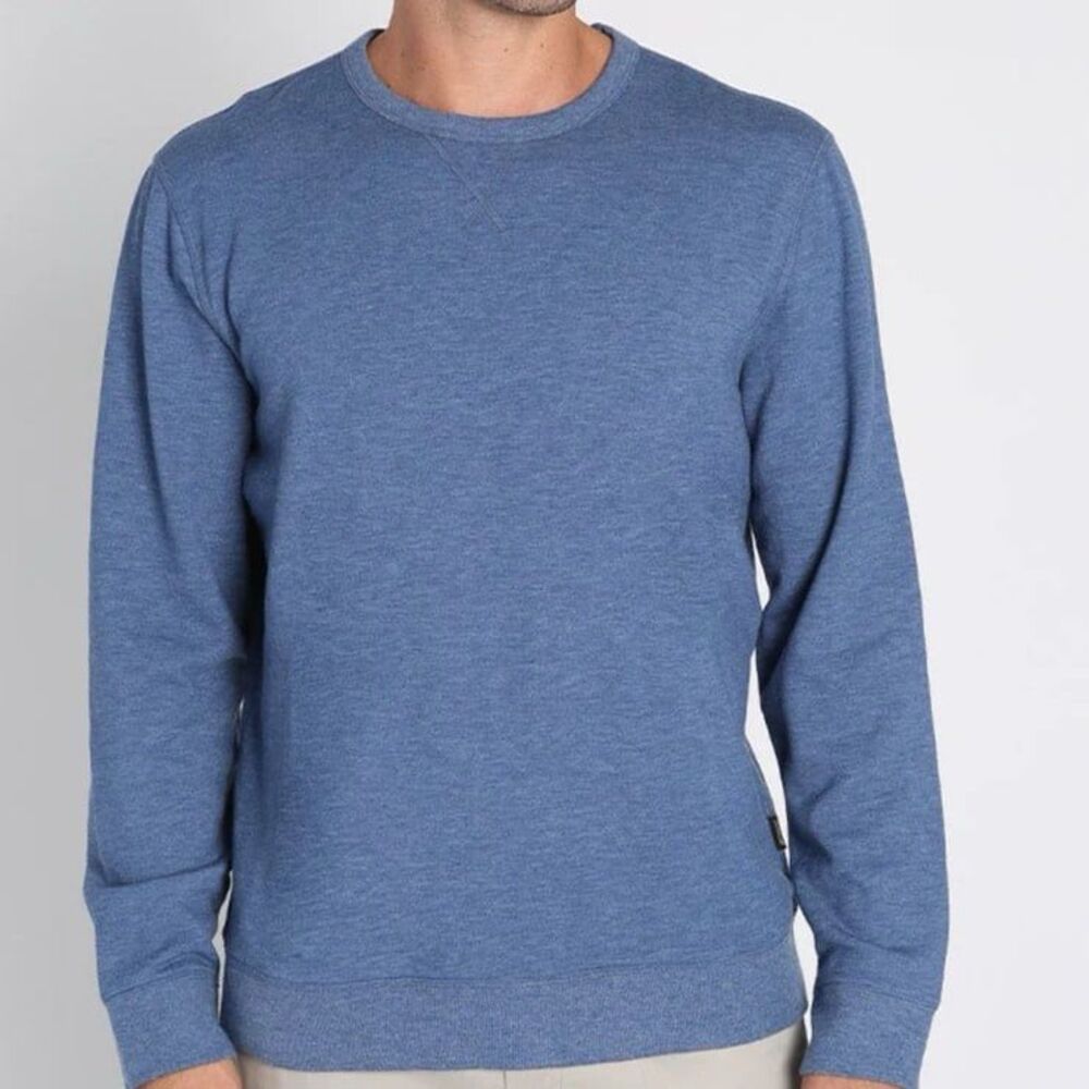 Jachs NY Men's Soft Touch Fleece Crewneck